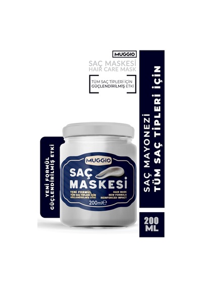 Muggio Doğal Bakım Saç Maskesi 200 ML