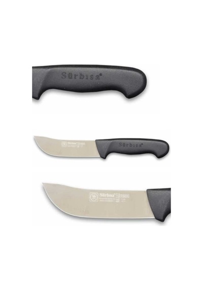 Sürbisa Kasap Bıçağı Kuşbaşı + Deri Yüzme + Doğrama 61117 13.5 Cm Çok Renkli