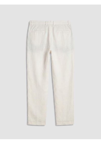 Lcw Vision Beyaz Regular Fit %100 Keten Erkek Pantolon