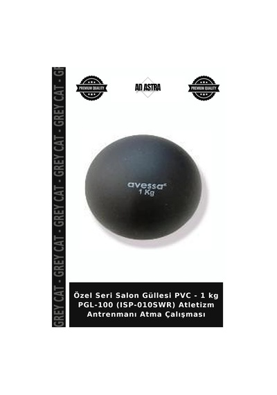 Özel Seri Salon Güllesi Pvc - 1 Kg Pgl-100 Isp-010swr Atletizm Antrenmanı Atma Çalışması Çok Renkli