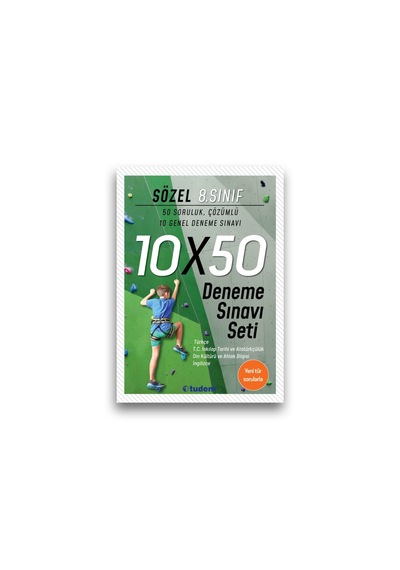8. Sınıf Sözel 10X50 Deneme Sınavı Seti Tudem  Yayınları