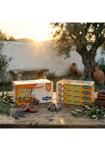 Cennet Hurması Atom Cezerye 4'lü Çanta 125 Gr X 4