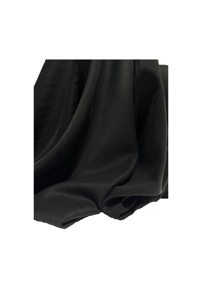%100 Organik Tencel Kumaş En 150 Cm Elbise, Gömlek, Pantolon Tunik Ev Tekstili 11 -1 Siyah