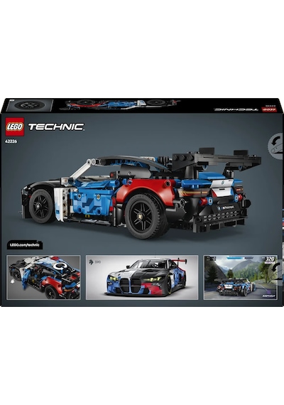 LEGO® Technic BMW M4 GT3 EVO Yarış Arabası 42226 - 11 Yaş Üzeri Çocuklar için Açılır Kapılar İçeren Oyuncak Yapım Seti (747 Parça)