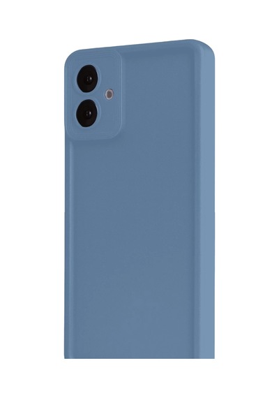 Samsung Uyumlu Galaxy A07 4g Uyumlu Viera Silikon - Mavi