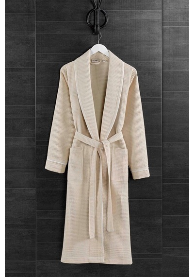 Unisex Soho Pike Bornoz - Bej