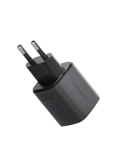 Energea Ampcharge Mini 45 1 Adet 45w Type-c Ve 30w Usb Çıkışlı Pd Pps Qc 3.0 Gan Hızlı Şarj Aleti - Siyah