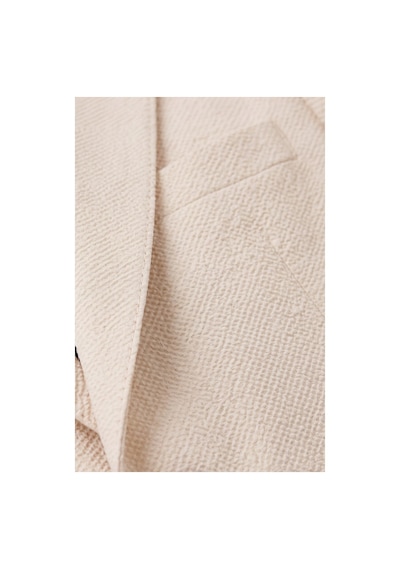 Deepsea Erkek Bej Slim Fit Likralı Gofre Kumaş Takım Elbise İpli Lastikli Pantolon 2602326