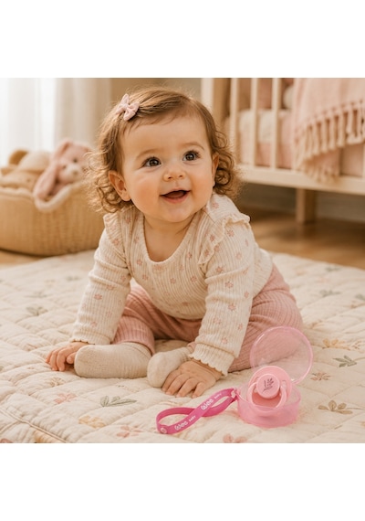 Wee Baby Emzik Saklama Kutusu Pembe
