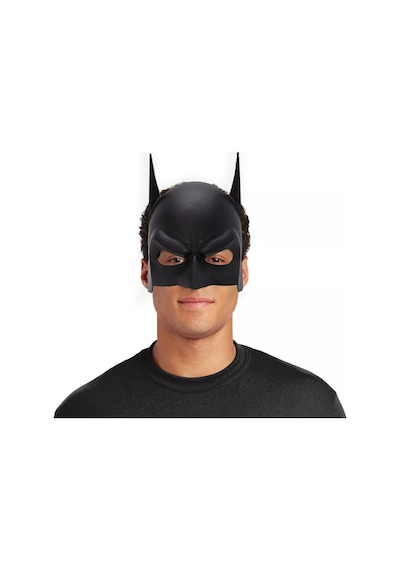 Siyah Renk Çocuk Boy Arkadan Lastikli Maske A Kalite 20x14 Cm