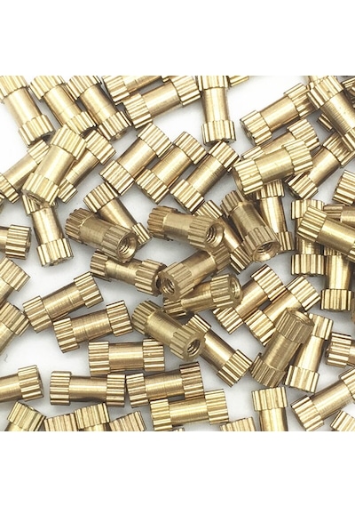 M3 Iç Somun Insert Çakma Somunu M 3 Pirinç Somunları 50 Adet 5X4M