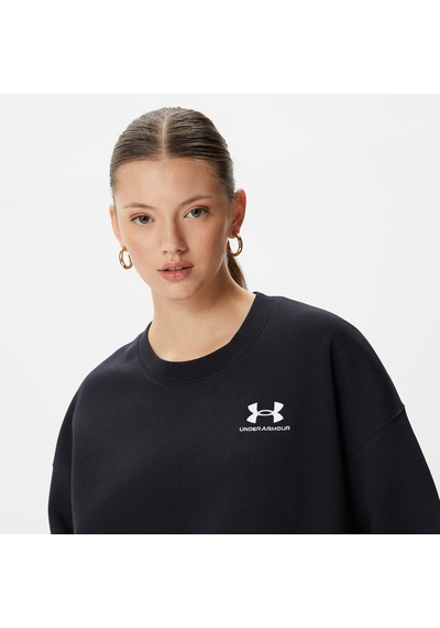 Under Armour Icon Fleece Kadın Siyah Günlük Sweatshirt - 1379475 Siyah