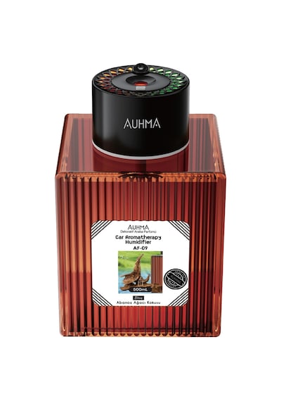 Auhma Af-09 Araç İçi Hava Nemlendirici & Koku Makinesi Mandalina Esansı 500ml Aromaterapi Difüzör +