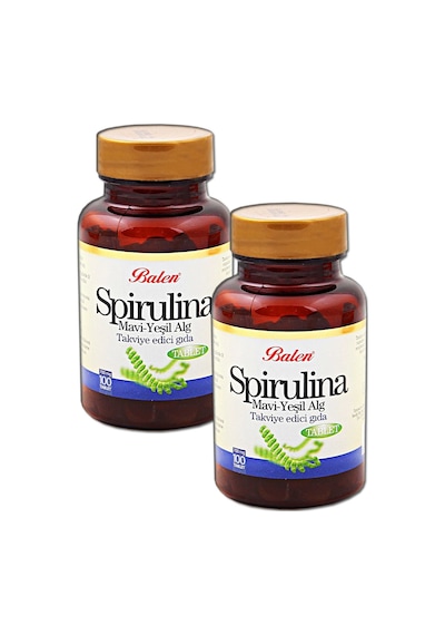 2 Adet Spirulina Tablet 100 Adet 700 Mg Yosun Hapı