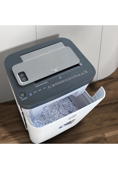 Hp Oneshred Auto 200cc Otomatik Beslemeli 200 Sayfa Evrak İmha Makinesi-p4-çapraz Kesim-4,3x12mm-28lt