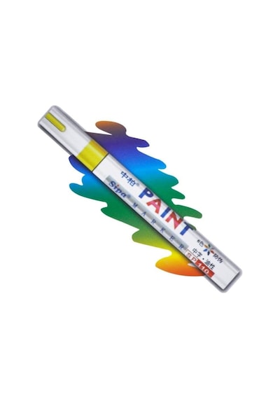 Oto Çizik  Rötuş Boya Marker Kalemi Altın (356593213)