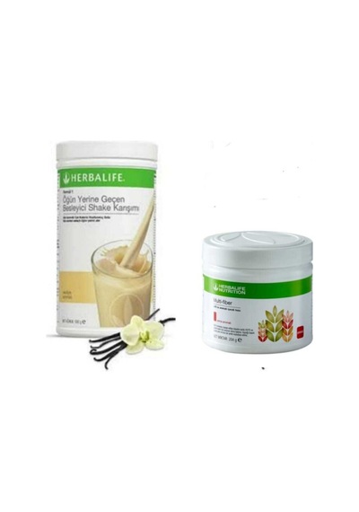 Herbalife Shake Vanilyalı,multifiber Elma Aromalı Birer Adet