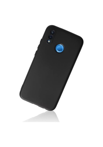Huawei P20 Lite Kılıf First Silikon - Siyah Standart