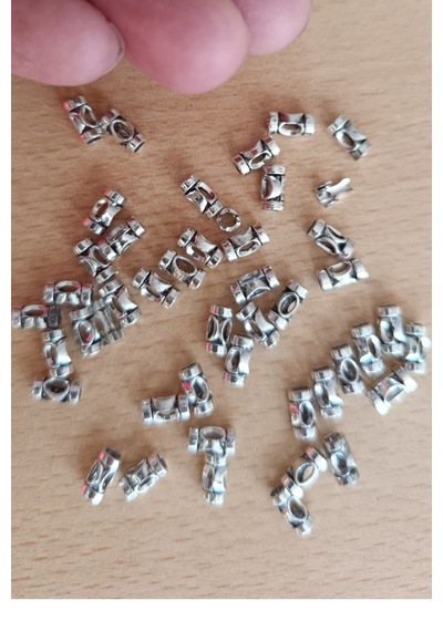 Boru Takı Ve Tesbih Püskül Yapımı Için Asansör Borusu 20 Adet Kaliteli Metal