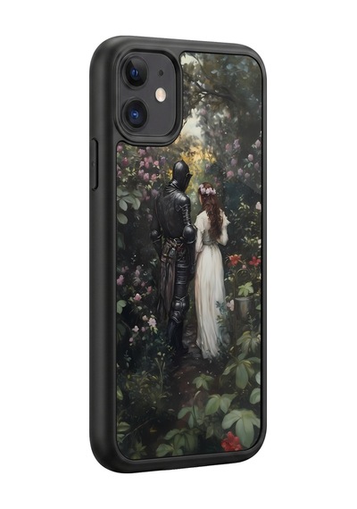İphone 11 Uyumlu Romantikşövalye Desenli Kamera Korumalı Darbelere Dayanıklı Kılıf 1105-romantikşövalye-iphone11
