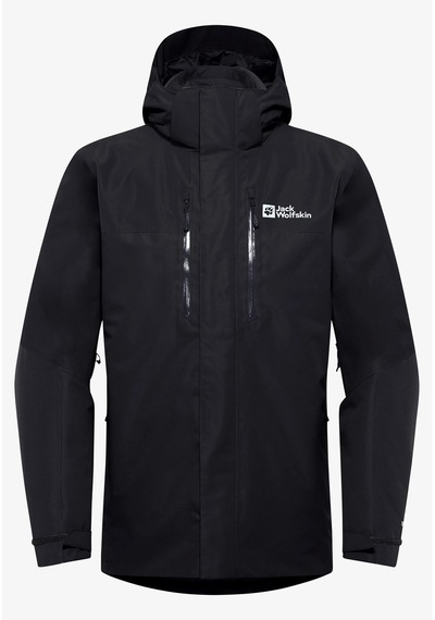 Jack Wolfskin Jasper 3ın1 Erkek Outdor Mont Siyah Siyah