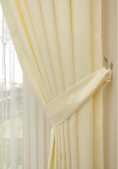 Evdepo Home Deniz Soft Pileli Fon Perde Krem