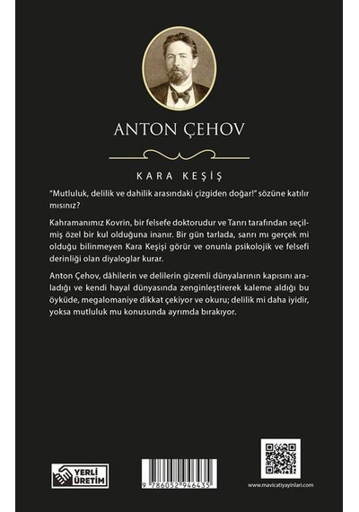 Kara Keşiş - Anton Çehov - Maviçatı (dünya Klasikleri)