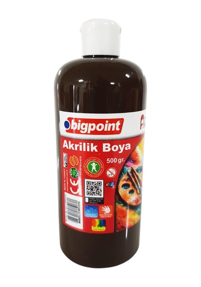 Bigpoint Akrilik Boya 500 Gram Kahverengi Diğer