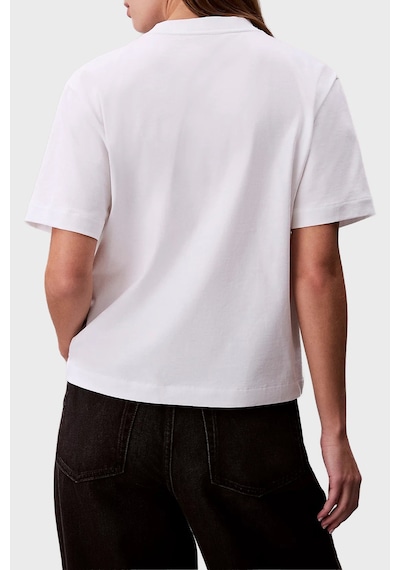Calvin Klein Bayan T Shirt Lv047f806g Yaf Beyaz BEYAZ