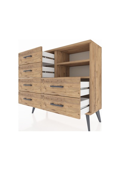 Arges Şifonyer 2 Raflı 6 Çekmeceli 88x30x80 Çam-çam Çam Arges Şifonyer 2 Raflı 6 Çekmeceli 88x30x80 Çam-çam Çam