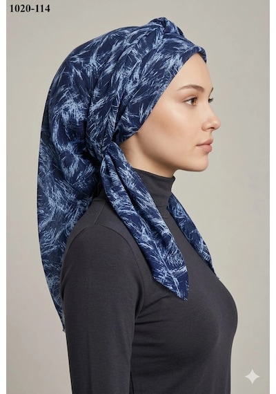 Dolce Life Dolce Cool Desenli Dimi Pamuk Eşarp 1020-114 Çok Renkli
