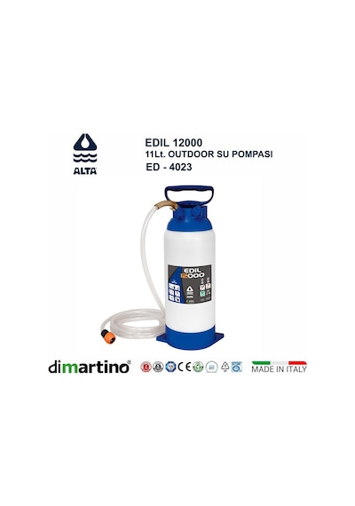 Dimartino EDIL 12000 Outdoor Su Pompası 12 LT