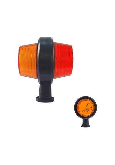 Ayna Altı Küpe Neon 18 Led'Li 105Mm 12V-24V Sarı - Kırmızı
