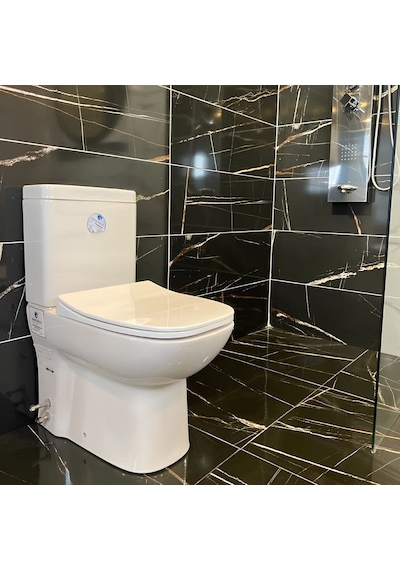 Seramiksan Petite A101101H Kanalsız Duvara Sıfır Klozet + Yavaş Kapak