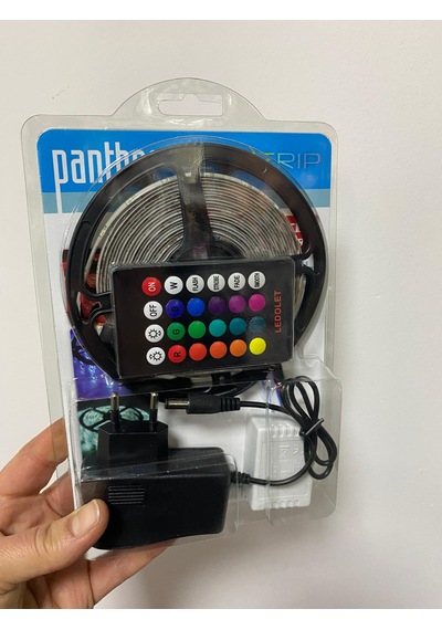 Panther Rgb Şerit Led 5 Mt Çok Renkli