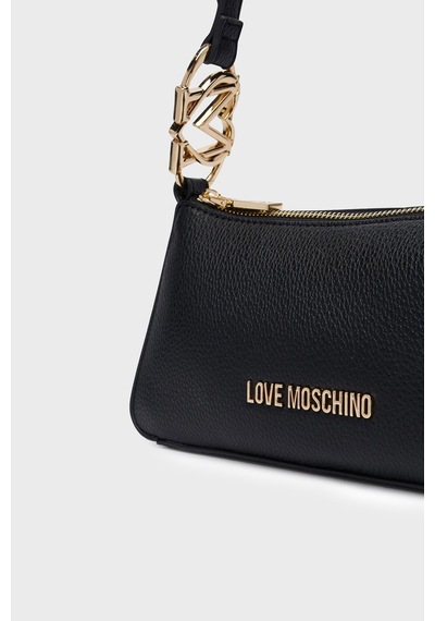 Love Moschino Logolu Ayarlanabilir Askılı Çanta Bayan Çanta Jc4007pp1plb0000 Siyah