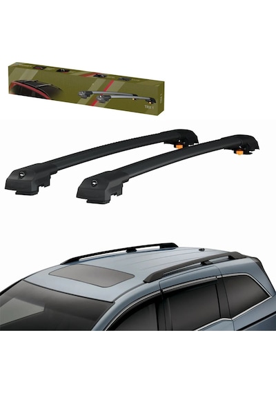 Hyundaı I30 Cw Fd 2007-2011 Trx1 Carrier Kilitli Ara Atkı Taşıyıcı Tavan Barı Siyah