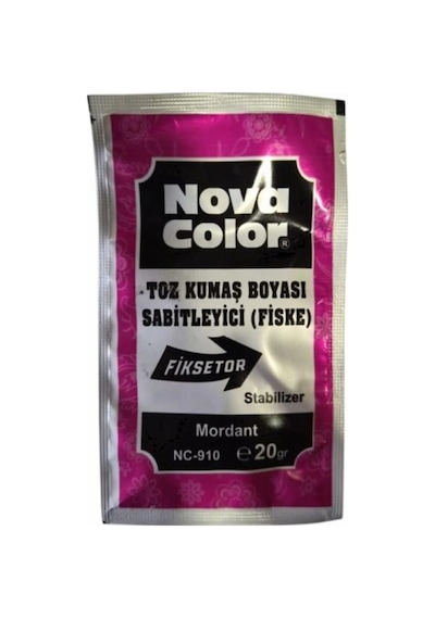 Nova Color Kumaş Boya Sabitleyici Fiske Fiksatör - 2 Adet Diğer