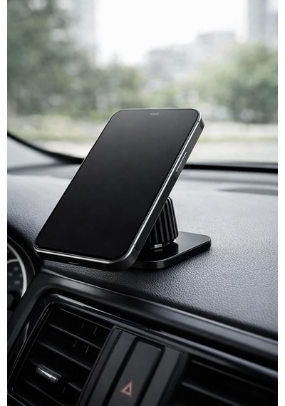 Araç İçi Telefon Tutucu Nano Jel Ped Yapışkanlı 360 Derece Döner Başlık Yıkanabilir Yeniden Kullanılabilir Kaydırmaz Torpido Konsol Masaüstü Duvar Uyumlu Evrensel İphone Android Telefon Stand