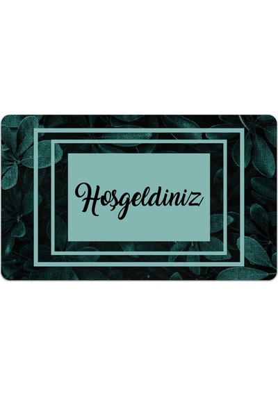 Evaşk Kapı Önü Paspası Vinil Kaymaz Tabanlı 45 X 70 Evaşkdm10121
