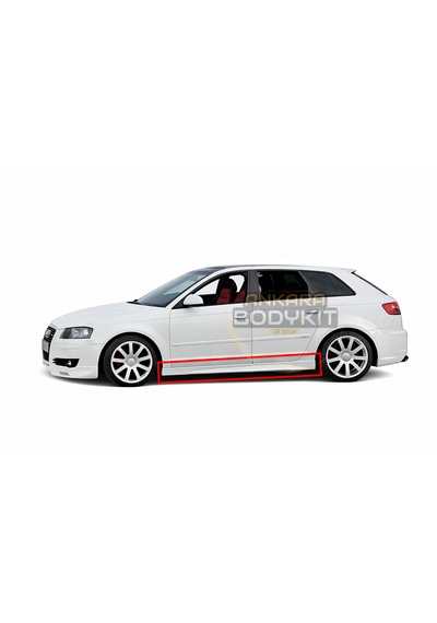 A3 8p Sportback Marşpiyel - Boyasız - Fiberglass
