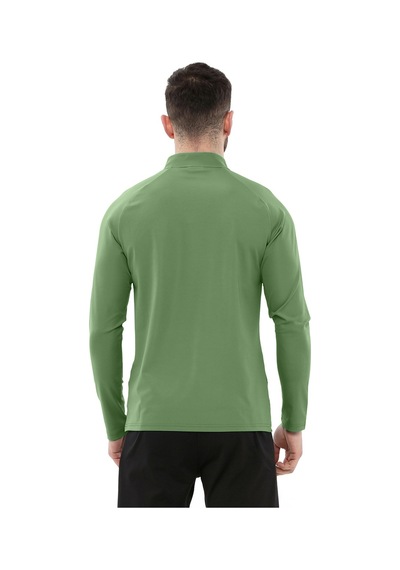 Raru Erkek Yarım Fermuarlı Sweatshirt Dıgnus Haki