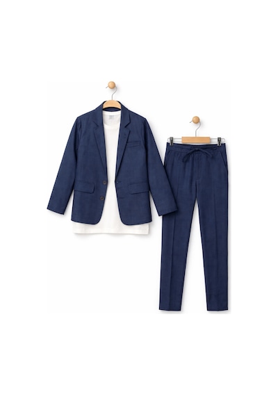 Ahengim Erkek Çocuk Modern Casual Slim Fit Takım Elbise Ak2850 İndigo