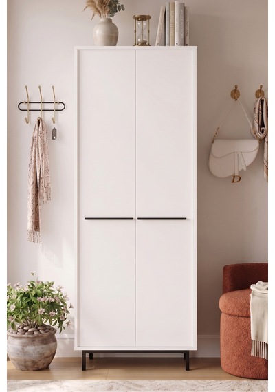 Yurudesign Oasis Metal Ayaklı 9 Raflı 2 Kapaklı Büyük Ayakkabılık Çok Amaçlı Dolap 27 Çift Ayakkabı Beyaz Os2-w Yurudesign Oasis Metal Ayaklı 9 Raflı 2 Kapaklı Büyük Ayakkabılık Çok Amaçlı Dolap 27 Çift Ayakkabı Beyaz Os2-w