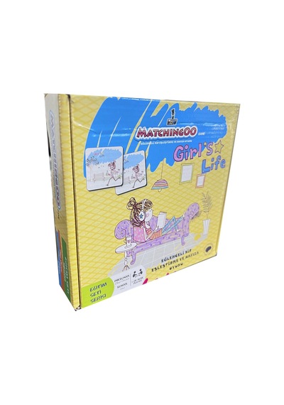 Matchingoo Eşleştirme Ve Hafıza Kartları: Girl's Life