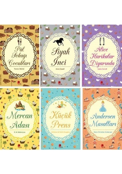 Çocuk Klasikleri Seti 6 Kitap 8 Yaş Ve Üzeri / Kolektif