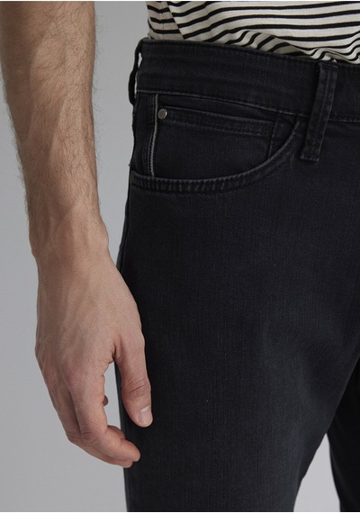 Mavi - Nicholas Dark Smoke Mavi Black Jean Şort 0416081307 Turuncu