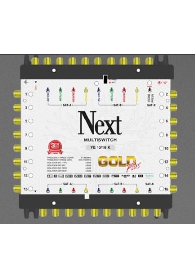 Next Ye-10/16 Kaskatlı Santral Multiswitch