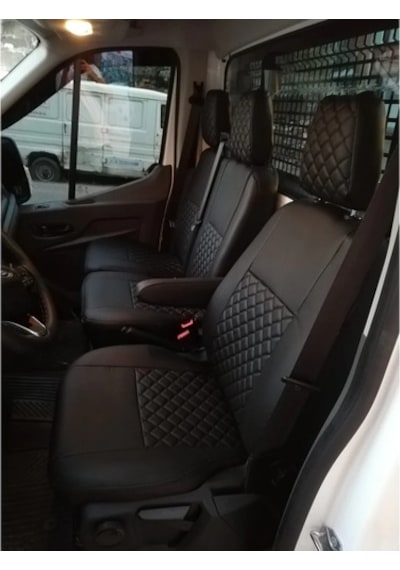 Ford Transit 2020 Araca Özel Deri Tek Kabin Oto Koltuk Kılıfı (500700397)