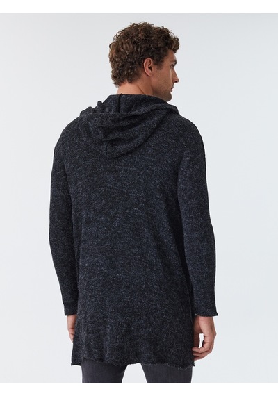 Loose Fit Erkek Hırka Gri